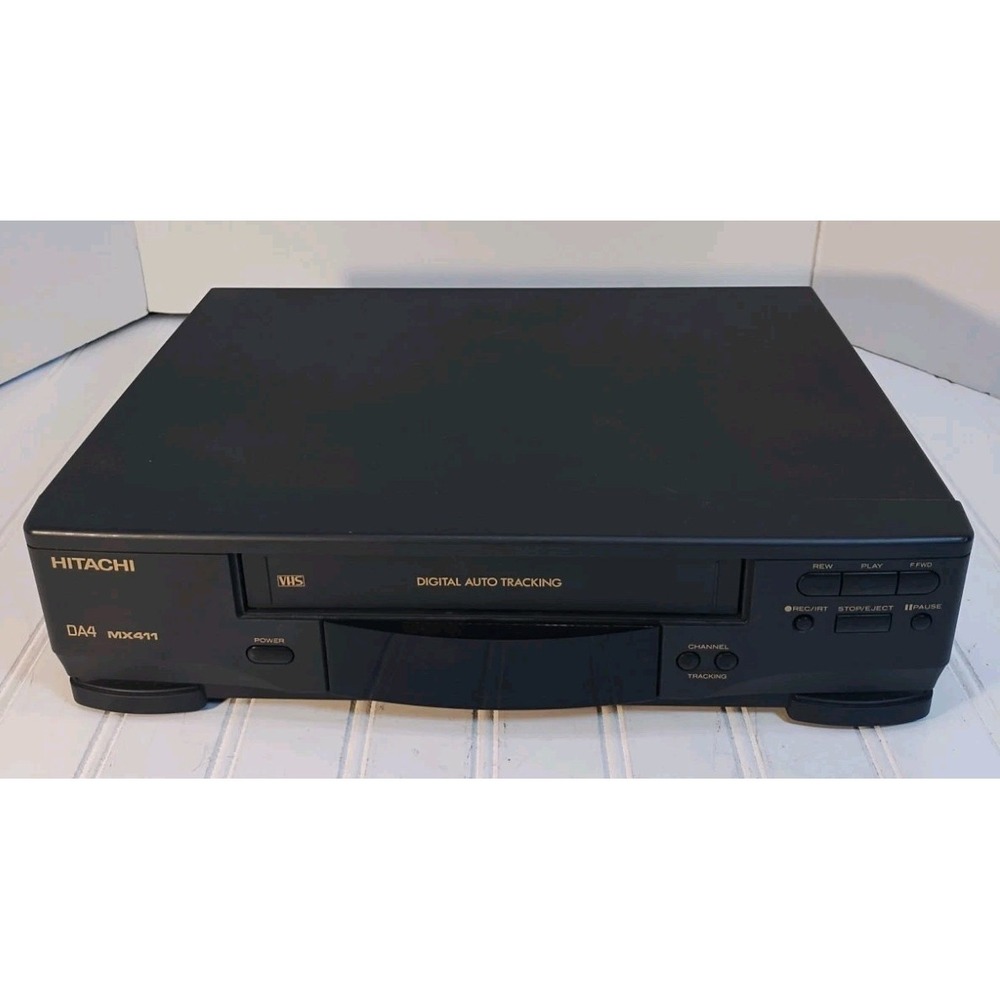 Hitachi VT-MX411C VCR DA4 4 Head Video Cassette Recorder VHS Player No Remote ✅✅